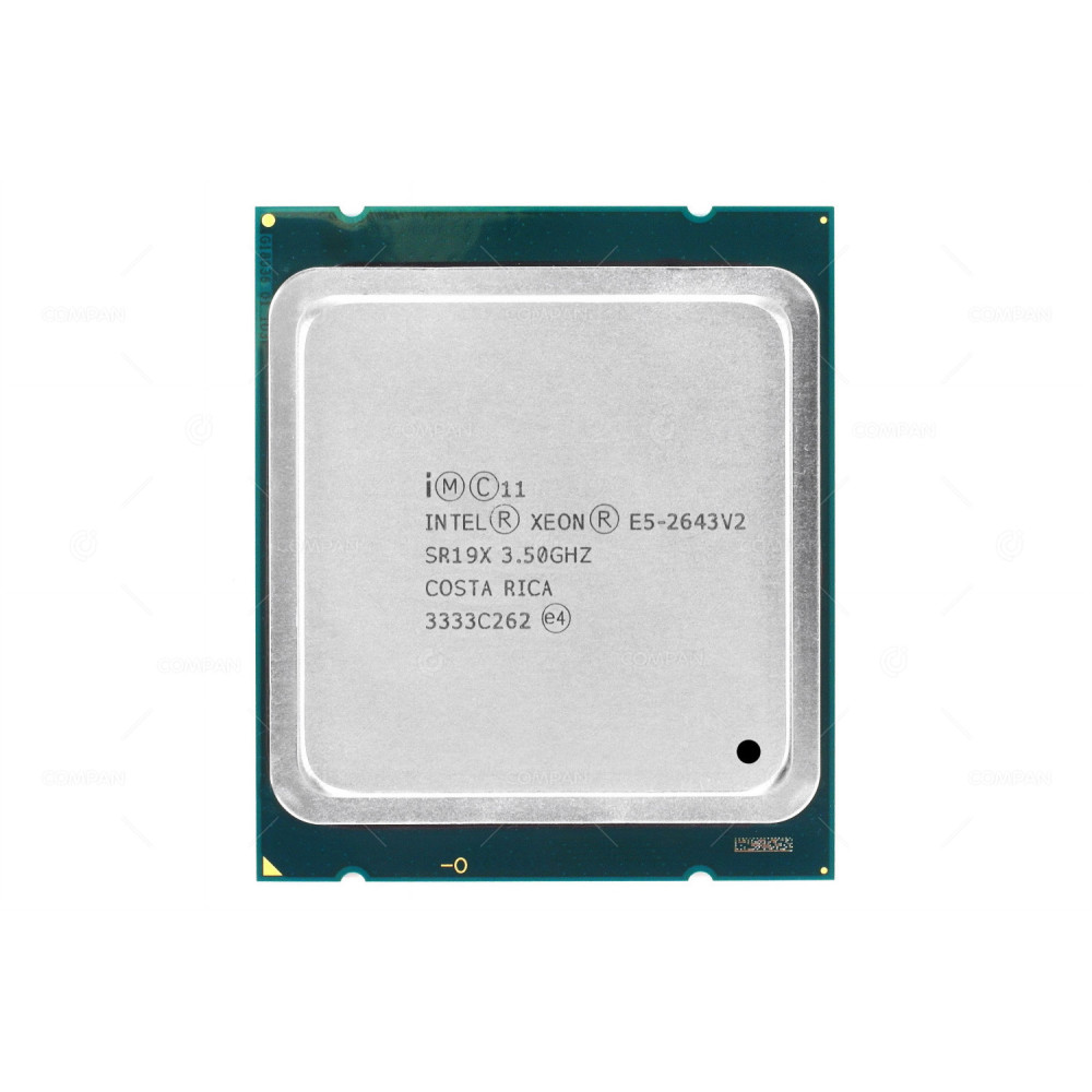 SR19X  INTEL XEON E5-2643 V2 3.50GHZ 6-CORE 25MB CACHE 130W SOCKET LGA2011